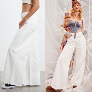 NWT Levi’s x Free People XL Flood Jeans
